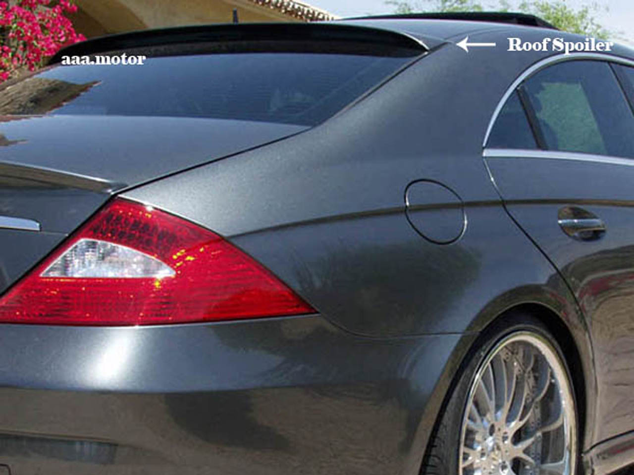 Mercedes cls 350 spoiler #5