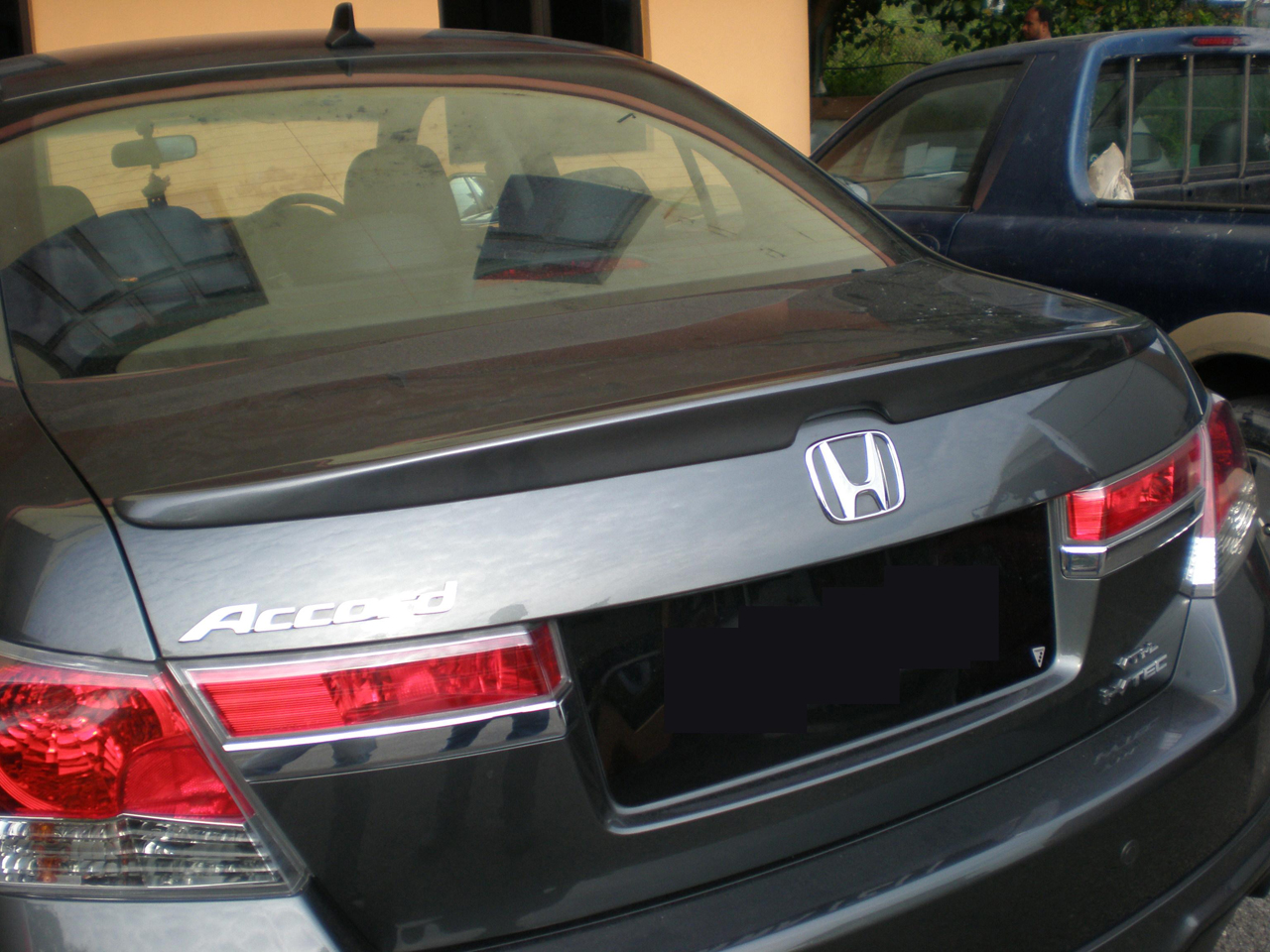 2012 Honda accord rear deck spoiler #2