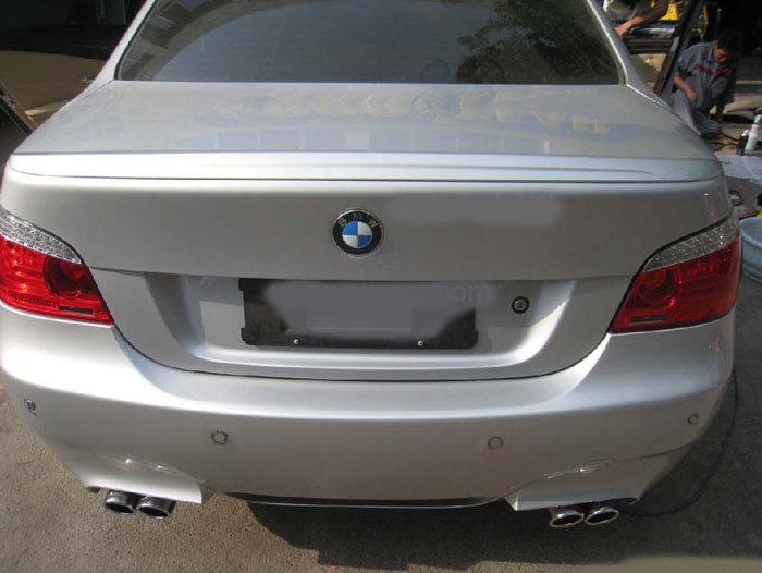   Trunk Spoiler for BMW E60 5 Series M Tech Type Sedan 2004 2010  