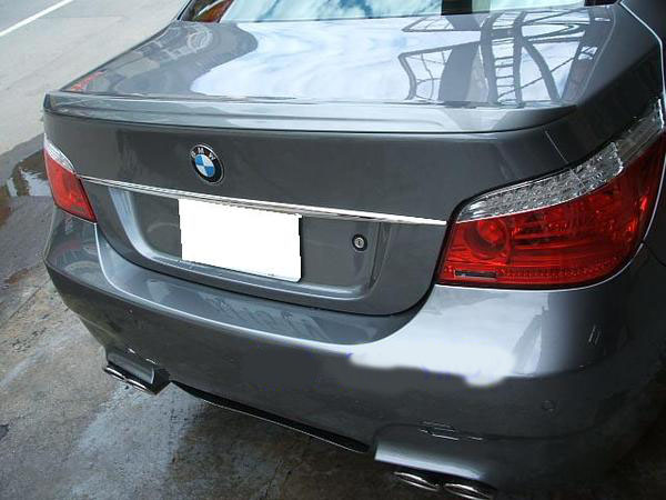   Trunk Spoiler for BMW E60 5 Series M Tech Type Sedan 2004 2010  